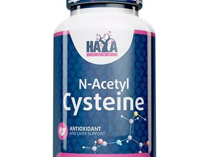 Haya Labs N-Acetyl Cysteine (NAC, N-acetil cisteinas) 60 tab.
