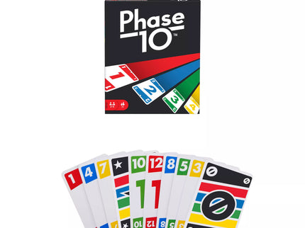 UNO PHASE 10 – sutampančių kortų žaidimas (FFY05)