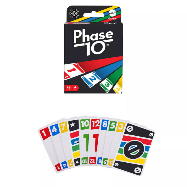 UNO PHASE 10 - Card Game (FFY05)