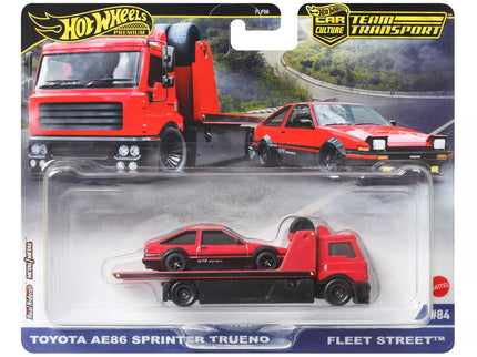 HOT WHEELS Model Car Set – Truck and Race Car (FLF56)