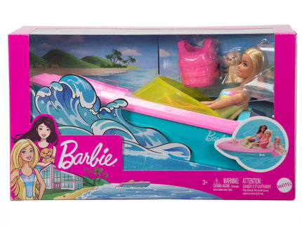 BARBIE Dolls and Boat Set (GRG30)