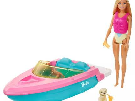 BARBIE Dolls and Boat Set (GRG30)
