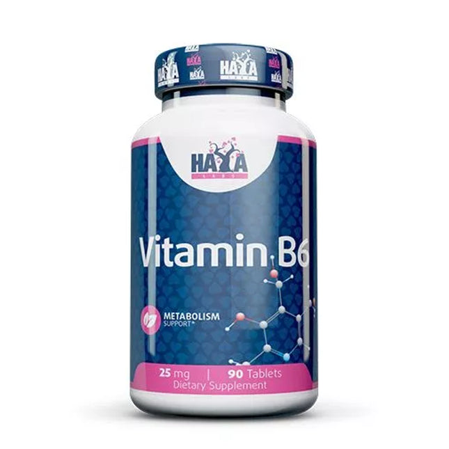 Haya Labs Vitamin B6 90 Tablets (Vitamin B6)