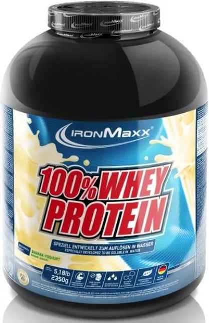 IronMaxx 100% Whey Protein 2350 g. (Best before: 2025.09.30)
