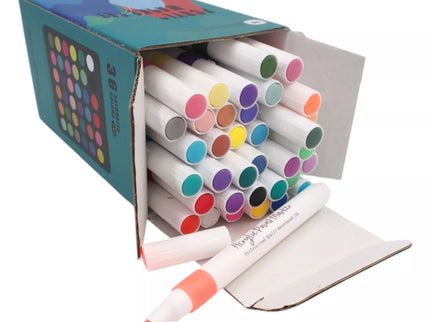 Akrilinių flomasterių rinkinys „Art Walker“, 36 spalvos