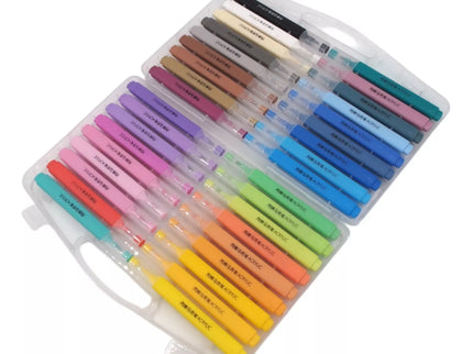 Akrilinių flomasterių rinkinys „HongYao“ – 36 spalvos