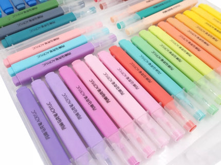 Akrilinių flomasterių rinkinys „HongYao“ – 48 spalvos