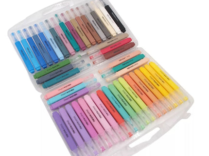 Akrilinių flomasterių rinkinys „HongYao“ – 48 spalvos