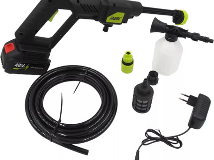 Akumuliatorinis aukšto slėgio plovimo įrenginys