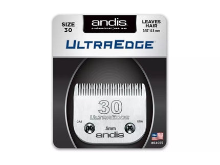 Andis plaukų kirpimo peiliukai UltraEdge Size 30, 1/50" - 0.5 mm