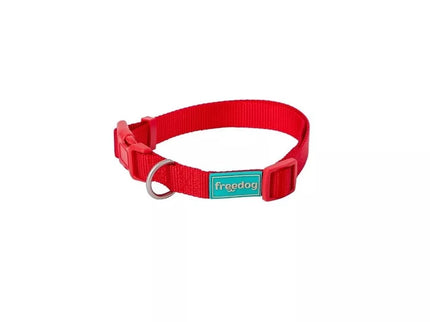 Antkaklis Basic Nylon, raudonas, 15 mm