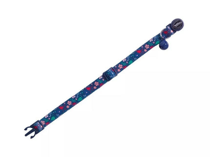 Antkaklis katėms Flower Dark Blue