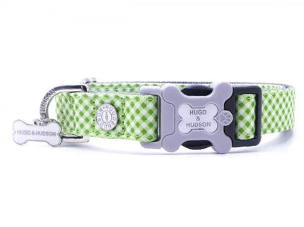 Green Plaid Collar, Size S