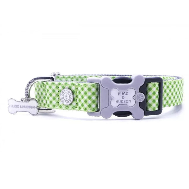 Green Plaid Collar, Size S