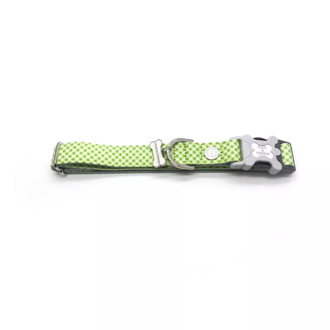 Green Plaid Collar, Size S