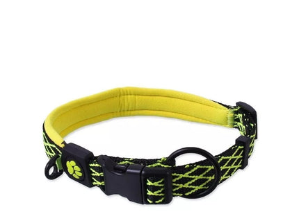 Active Dog Mystic M Dog Collar, 2x44-55 cm, Lime Color
