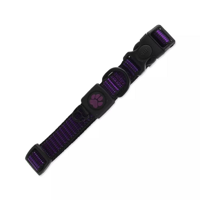 Antkaklis šunims Active Dog Strong M, 2x34-49 cm, violetinis