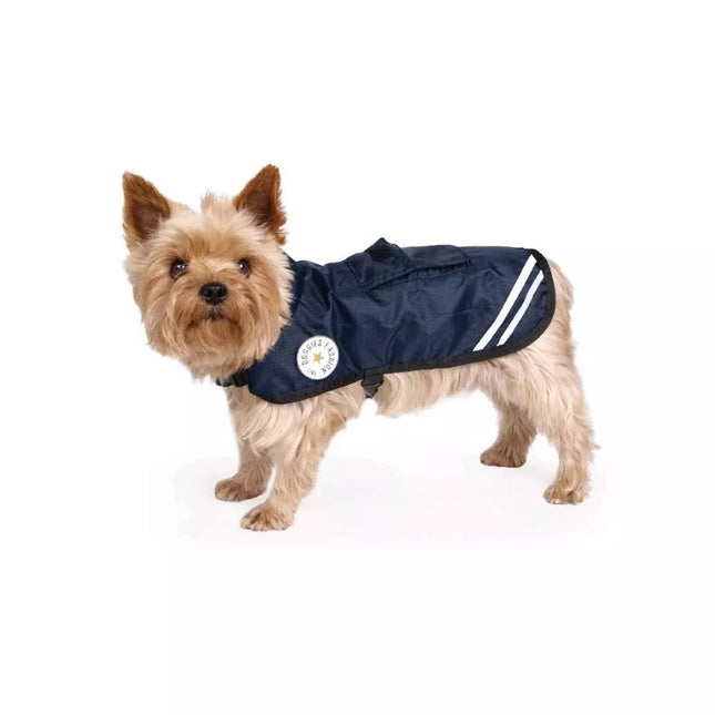 Pocker Dog Coat, Dark Blue, 25 cm