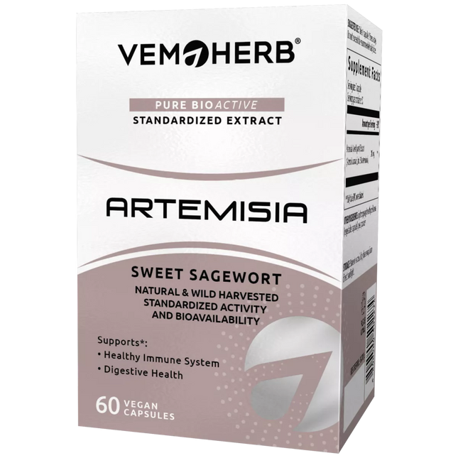 VemoHerb Artemisia (Mugwort) 60 Capsules