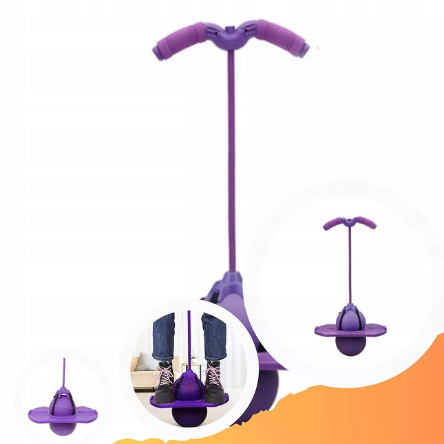 Balansinis šokliukas "POGO" violetinis