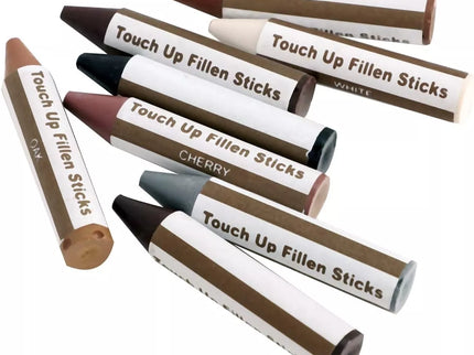 Baldų įbrėžimų maskavimo kreidelės (vaško rinkinys)