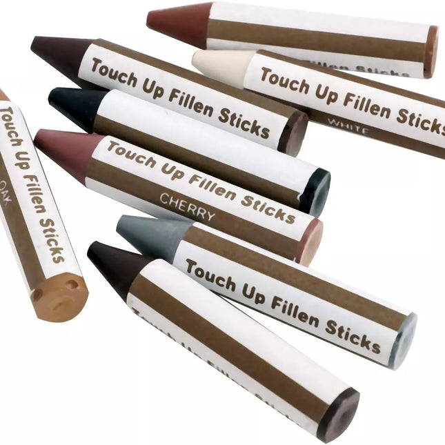 Baldų įbrėžimų maskavimo kreidelės (vaško rinkinys)