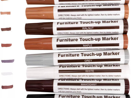 Baldų įbrėžimų maskavimo kreidelės (vaško rinkinys)