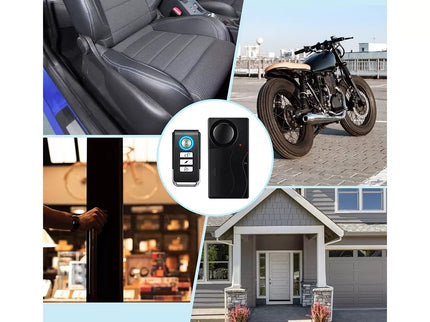 Belaidė signalizacija su nuotolinio valdymo pultu