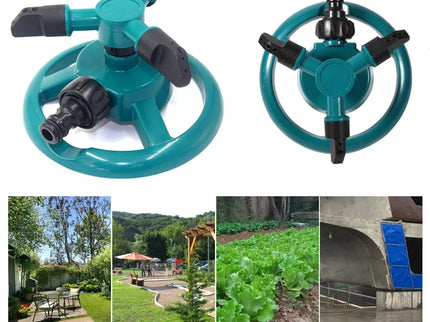 Besisukantis sodo purkštuvas