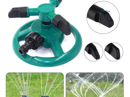 Besisukantis sodo purkštuvas