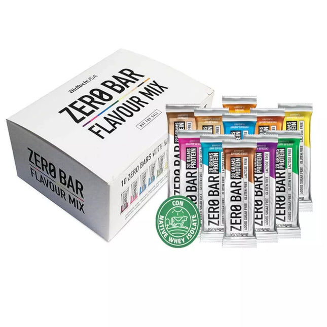 Biotech Zero Bar 10 Bar Pack