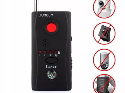 Blakių Detektorius (Slaptoms Kameroms ir Pasiklausymo Blakėms Aptikti)