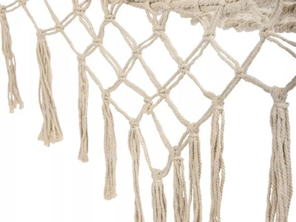 Boho stiliaus sodo hamakas