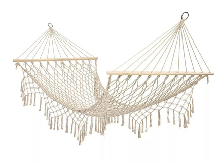 Boho stiliaus sodo hamakas