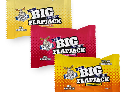 Muscle Moose The Big Protein Flapjack (oat bar) 100 g.