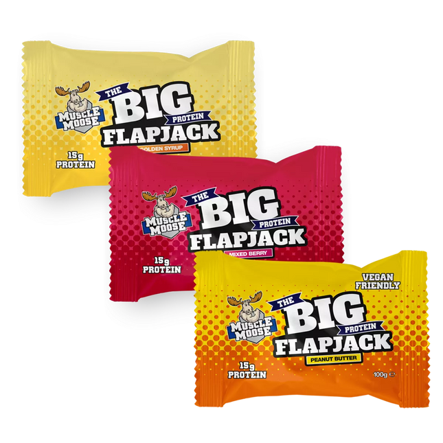 Muscle Moose The Big Protein Flapjack (oat bar) 100 g.