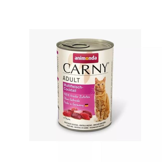 Carny Adult 400 g Wet Food for Adult Cats with Various Meats