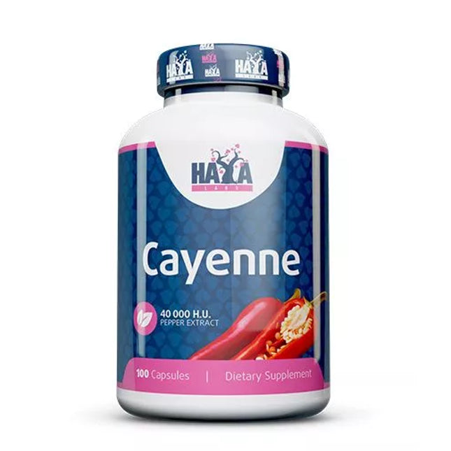Haya Labs Cayenne (Cayenne Pepper Extract) 100 capsules
