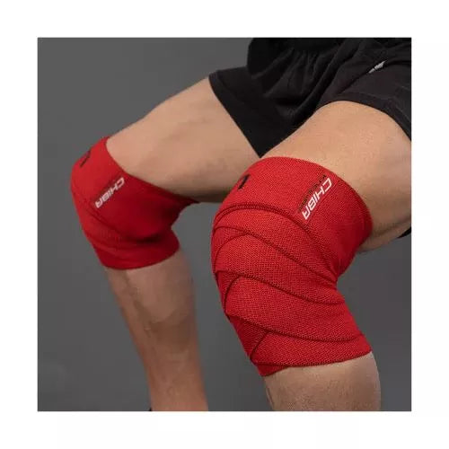 Chiba 44486 Strongman Knee Wrap (knee protections) Chiba