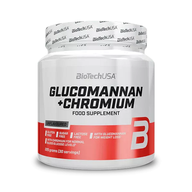 BioTech Glucomannan + Chromium 225 g