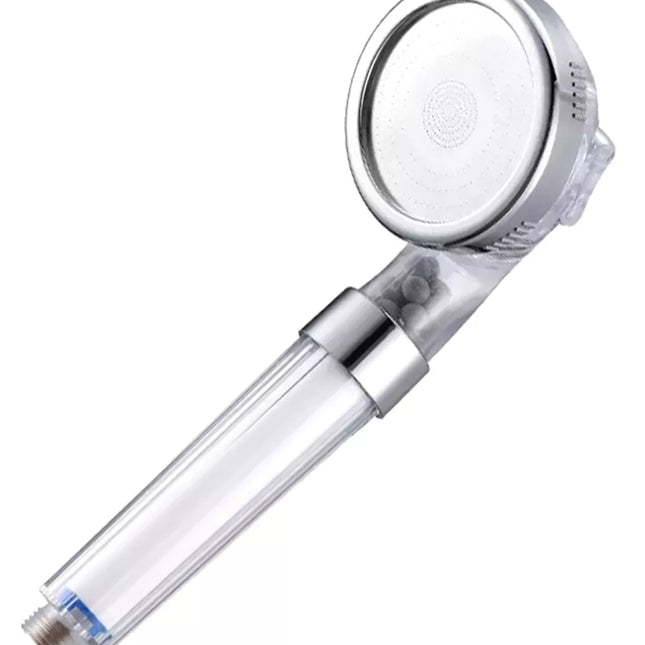 Chromo spalvos dušo galvutė su jonizacijos funkcija