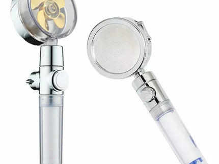 Chromuota dušo galvutė su STOP funkcija