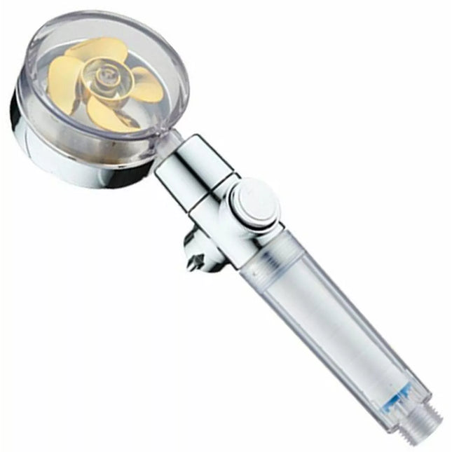 Chromuota dušo galvutė su STOP funkcija