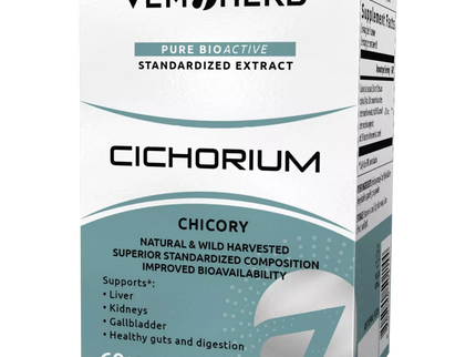 VemoHerb Cichorium (Paprastųjų trūkažolių ekstraktas) 60 kaps.