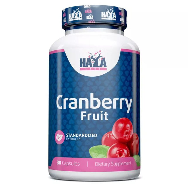 Haya Labs Cranberry Fruit Extract 30 Caps.