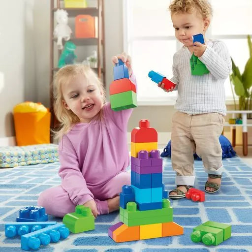 MEGA BLOKS Building Block Set (60 pcs. in Basket) (CYP67)