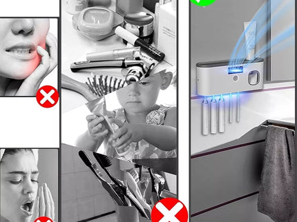 Dantų šepetėlio laikiklis XLINE