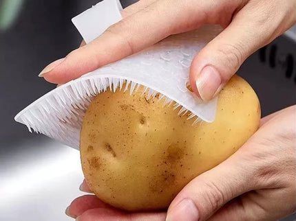 Daržovių valymo šepetėlis