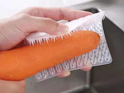 Daržovių valymo šepetėlis