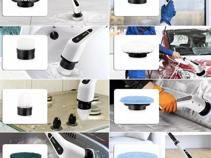 Daugiafunkcinis valymo šepetys "9 viename"